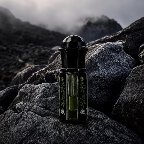 Solavea Green Oud Attar Perfume Oil for Men & Women | Long Lasting Alcohol-Free Concentrated Attar | Citrus, Amber, Green Leaves, Rose, Iris, Lily of the Valley, Sandalwood & Musk | Premium Roll-On Fragrance | 3ml