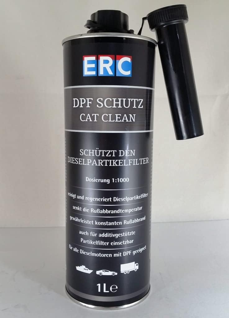 ERC CatClean Diesel Engine Cleaning Regeneration Diesel Particle Filter DPF Additive / 1 Litre Bottle
