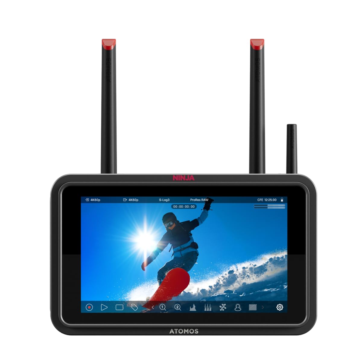Atomos Ninja外部モニター Amazon | Atomos Ninja TX 5.2インチ 外部モニター 1500nit HDR 8K RAW