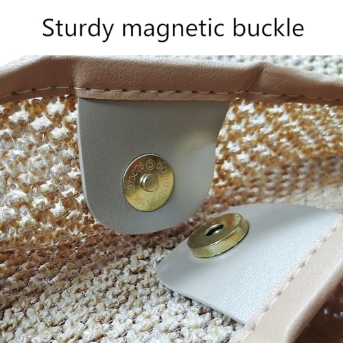 Bolso de Playa Tejido Grande Plegable para Mujer miniatura 6