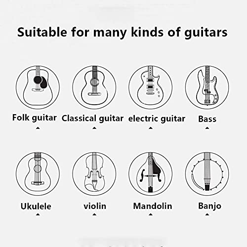 MUSTANG Guitar Hanger For Wall Black 1 Pack, Guitar Wall Mount, Guitar Holder Stands, Auto Lock Guitar Holder Stands For Wall For Classical Guitar, Electric Acoustic Bass Guitar