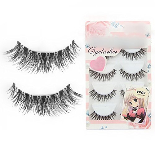 Preisvergleich Produktbild DaoRier Cute Criss Cross False Voluminous Eyelashes