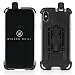 Produktbild Wicked Chili Halteschale für Apple iPhone XS, iPhone X (5,8 Zoll) Handy Schale für Auto KFZ Fahrrad Lüftung Halterung, Bike Mount Halter (passgenaues Case, Made in Germany) schwarz