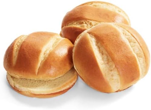 Klosterman Round Double Cut Top Brioche Bun -- 96 per case.