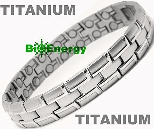 4 In 1 Titanium Magnetic Energy Armband Power Bio Bracelet Health Pain Relief Magnet Health Bracelets Men Bangle Gifts | Malaysia