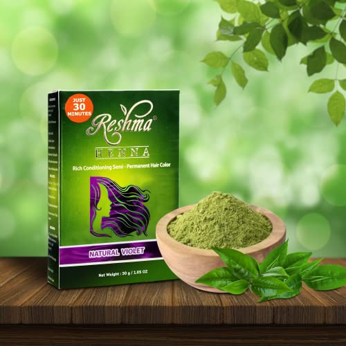 Reshma Beauty 30 Minute Henna Hair Color Infused With Goodness Of Herbs (Violet, Pack Of 1),1.05 Ounce (Pack Of 1),Hairstylingagent #TOP2