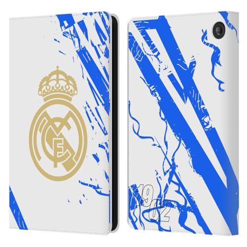 Étui Real Madrid Amazon Fire 7 2022 Housse Cuir pour Regarder les Matchs en Déplacement