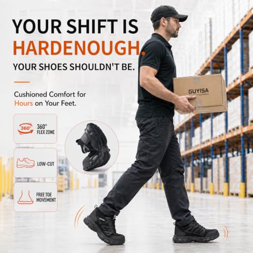 Image of Work Shoes for Men Lightweight Safety Shoes Men