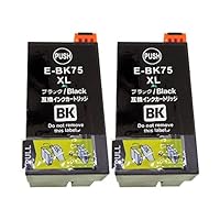Amazon.co.jp: EPSON ICBK75 ×4【 ブラック 大容量 4本セット】IC
