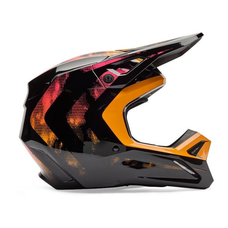 Casco Fox V1 Kairos Tangerine S con sistema Mips de protección rotacional
