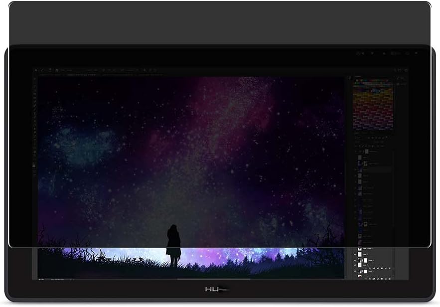 Privacy Screen Protector Film, compatible with HUION Kamvas 22 21.5" Drawing Tablet Anti Spy TPU Guard （ Not Tempered Glass Protectors ） New