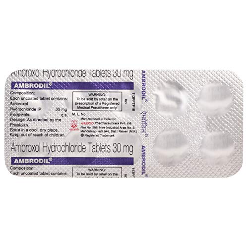 Image of Ambrodil - Strip of 10 Tablets