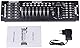 U`king DMX512 Controller, 192 Kanäle DMX512 Controller Konsole Voice-aktiviert für Lichteffekt Bühnenlicht Party DJ Disco Betreiber Equipment