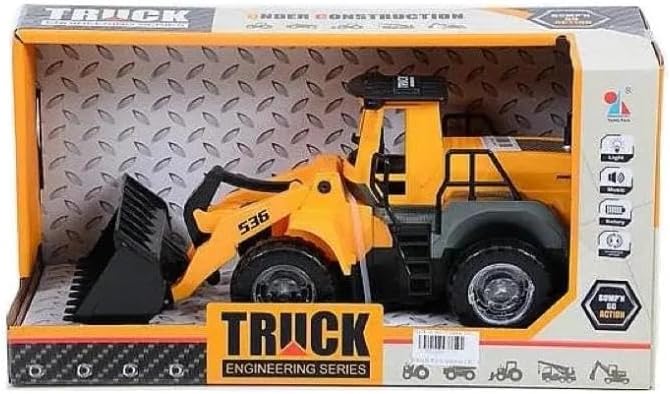 Battery operated bulldozer light sound