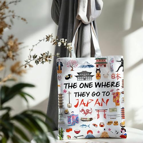 khanoqq Japan Landmark Tote Bag
