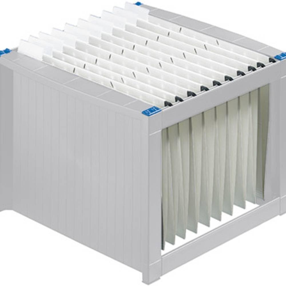 Helit Suspension File Box H6110084 Light Grey Blue Pack of 1