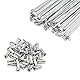 sourcing map 36Stk 4mm Gewinde Durchmesser 170mm Länge Motorrad Rad Speichen mit Nippel