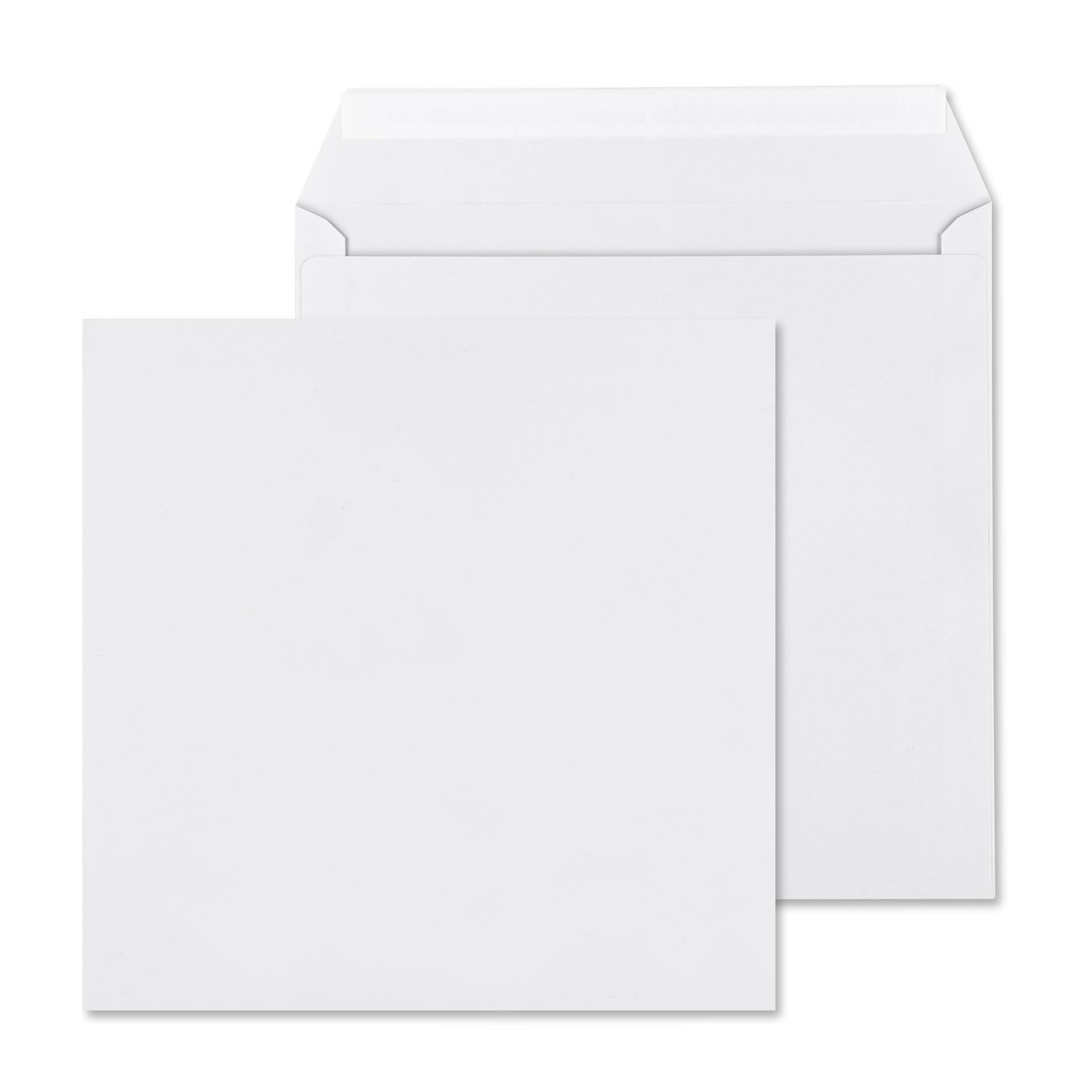 ÖKI Envelopes Square, Pack of 50, Gummed Envelopes, 220 x 220 mm, 100 g, White