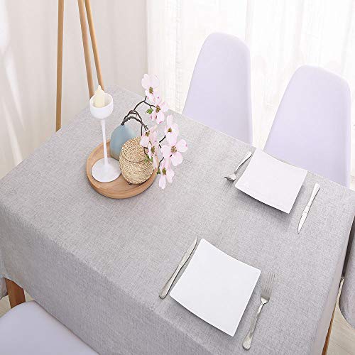 Manteles Mesa Rectangular Estilo Impermeable Mantel para Salón Comedor Cover