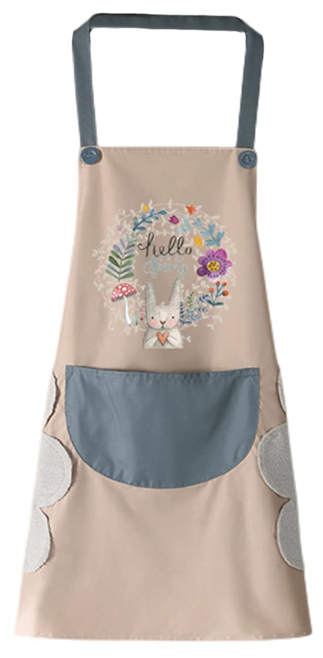 FAIRYGATE Aprons for Women Unisex Adjustable Apron Cooking Kitchen Chef for Home Kitchen Restaurant Coffee House