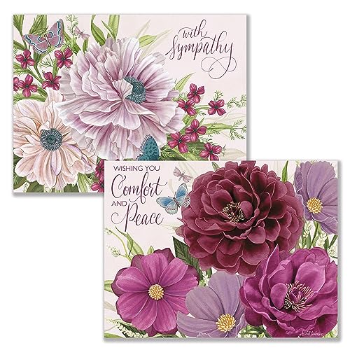 Image of Lang, Midnight Garden Sympathy Assorted Boxed Note Cards