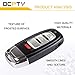 OCPTY 2X Uncut Keyless Entry Remote Control Key Fob Transmitter Replacement for Audi A1 A3 A4 A5 A6 A7 A8 Q3 Q5 Q7 R8 RS5 RS7 S3 S4 S5 S6 S6 S7 S8 SQ5 TT IYZFBSB802
