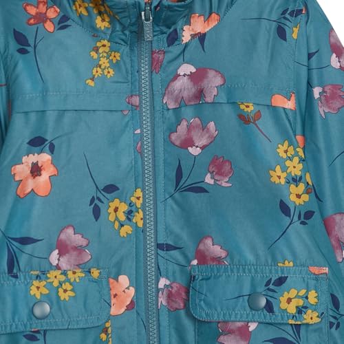 Carter's Toddler & Little Girls' Lightweight Fleece Lined Hooded Raincoat Rain Jacket4