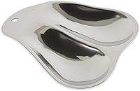 Vista 5 de RSVP Stainless Steel Double Spoon Rest. 7