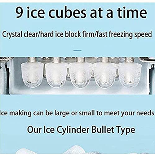 Máquina de Hielo Portátil 15KG/24hrs Negra miniatura 7