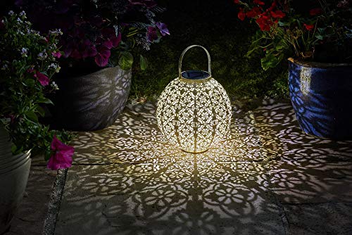 Smart Solar Jumbo Damasque Lantern