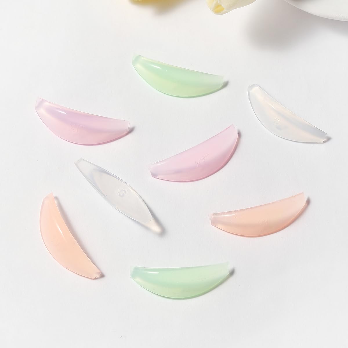 BLACK WINGS Eyelash Lash Lift Pads Rods Shield L Warp 4 Sizes