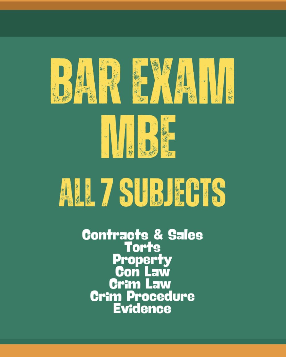 Bar Exam Condensed Outline: MBE Focused Updated for 2026: Bar Exam Condensed Outline | Civil Procedure, Contracts, Torts, Evidence, Real Property, Criminal Law & Constitutional Law
