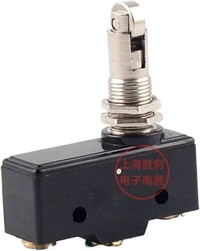 Miniatura 3 de HEXEH Limit Switch LXW5-11Q2 Limit Switch Momentary Reset 1NO 1NC 10A 380VAC DC220V Travel Scroll Wheel Roller Micro Switches Three Screws Terminal