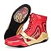 SDEQA Mens Wrestling Boxing Shoes Anti-Slip Breathable Weightlifting Bodybuilding Boots Fashion Fitness Trainers,Red,7