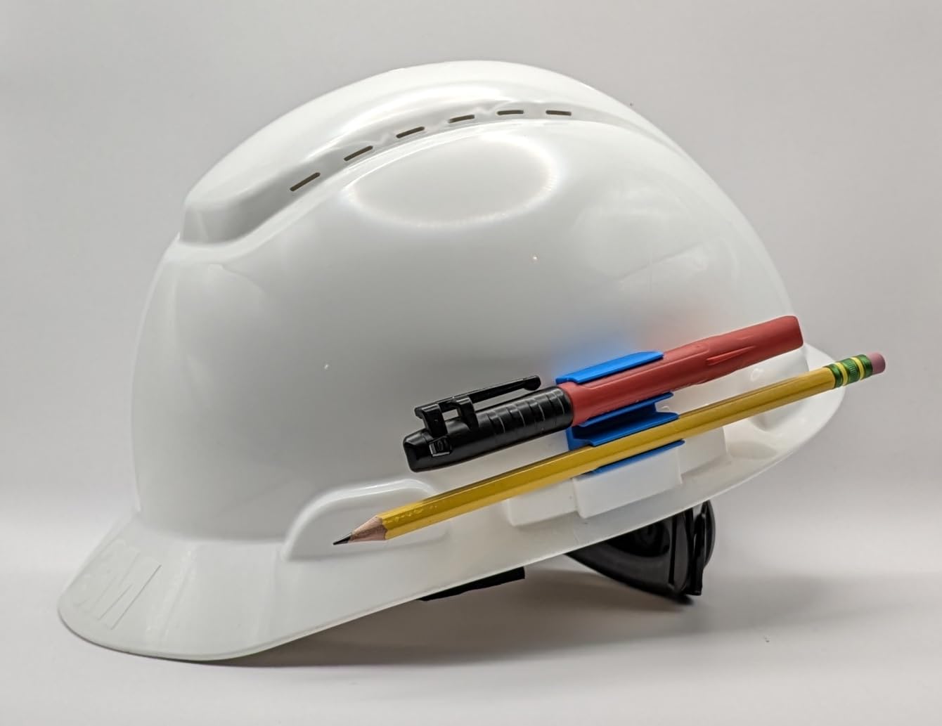 Hard Hat Clip Collection - Marker & Pencil - Blue