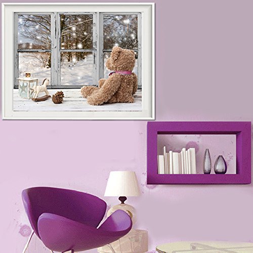 5d Diamante ricamo Orso giocattolo resina punto