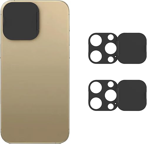 Miniatura 10 de Funda para lente de cámara de teléfono compatible con iPhone 12 Pro Max, protector de lente de cámara para proteger tu privacidad y seguridad