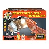 Zoo Med Desert UVB Heat Lighting Kit_DX