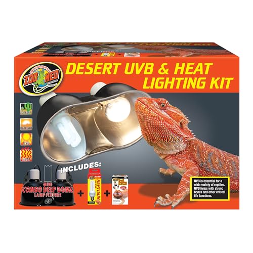 Zoo Med Desert UVB and Heat Dual Kit