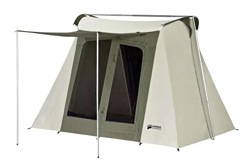 KODIAK CANVAS Flex-Bow Deluxe Canvas Camping Tent