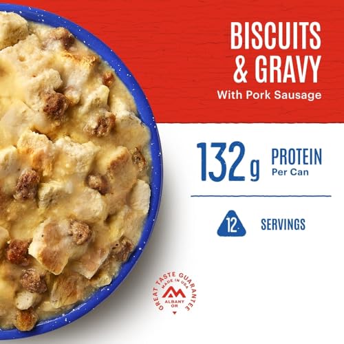 Mountain House Biscuits et Sauce saveur authentique premium 30326 - 2