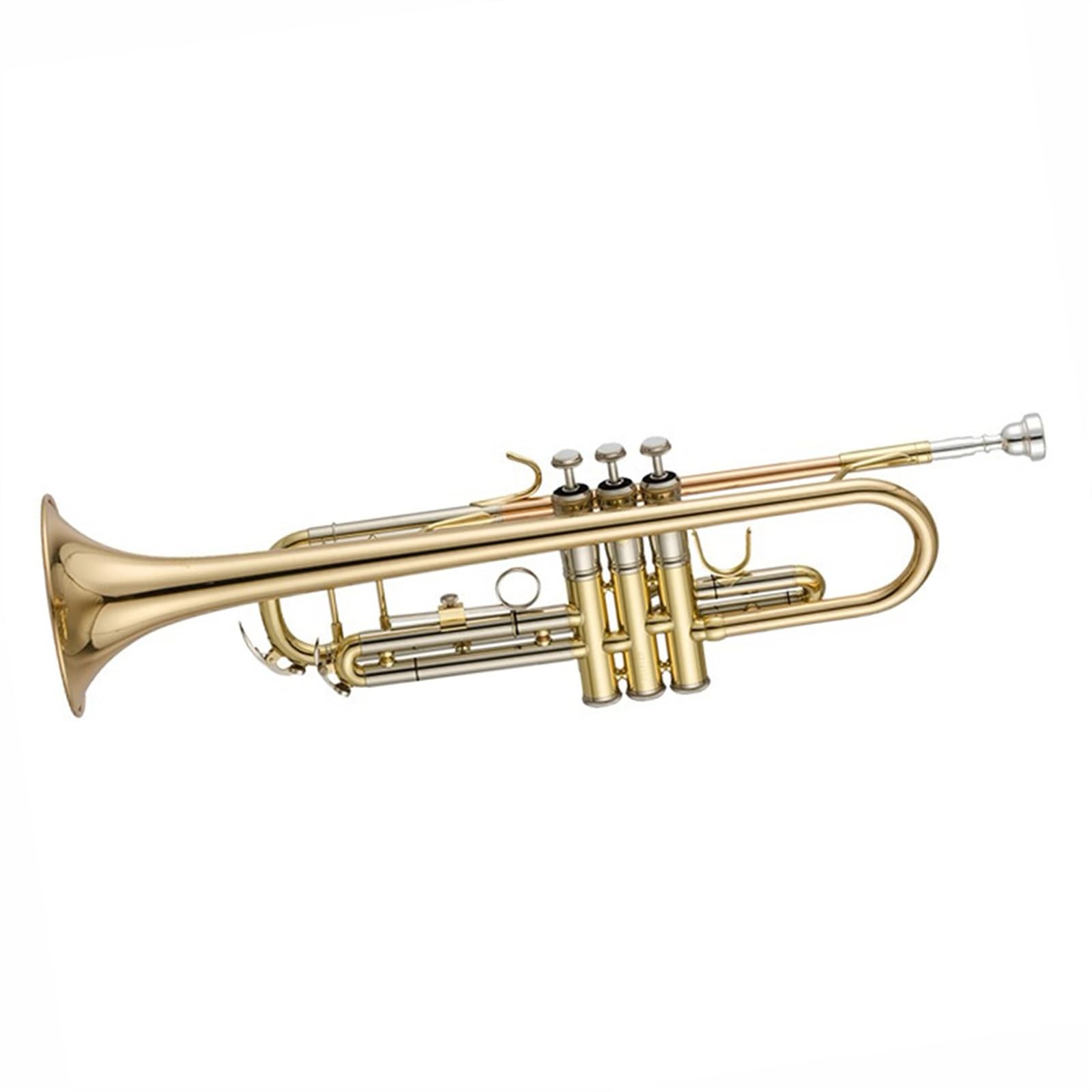 Standard Trąbka Trąbka Trąbka Trzytonowa Bb B-dur Trąbka Profesjonalny Instrument Muzyczny Dla Dorosłych Wytrzymały Początkujący