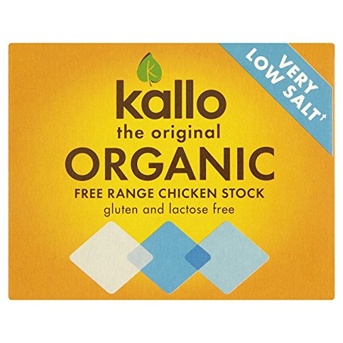 Kallo - Very Low Salt Organic Chicken Stock Cubes - 48g (Case of 15)