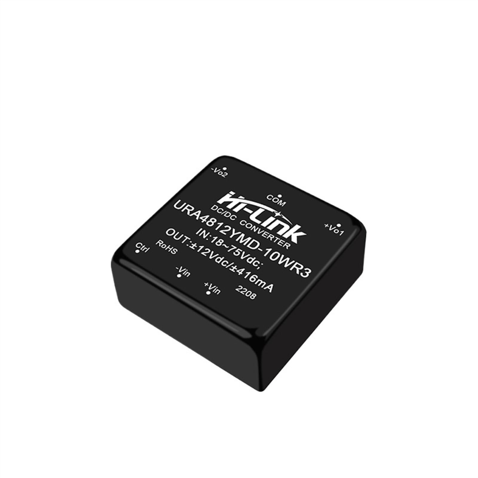 Convertisseur URA4812YMD-10WR3 protégez vos circuits contre les surtensions 48V vers 12V
