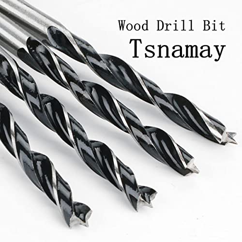 Tsnamay 10mm Wood Drill Bit 3 Point Woodworking Drill 5pcs by Tsnamay - Image 2