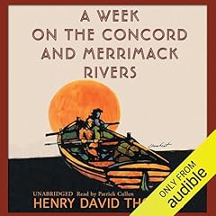 A Week on the Concord and Merrimack Rivers Audiolibro Por Henry David Thoreau arte de portada
