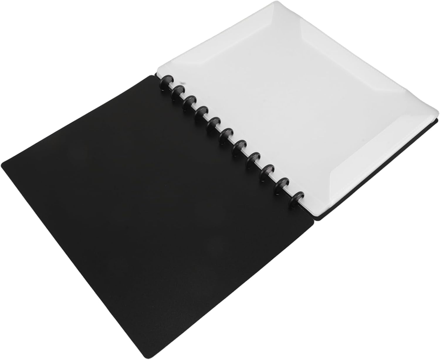 ibasenice 20sheets Loose- Score Organizer for Piano Guitar and Band Double-Sided Music Sheet Folder Clip Closure Thickened Design for Secure Storage of Sheet Pages Holds