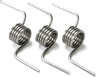 V Spring,Torsion Springs,Spring Wire,Torsion Spring,V Spring, 5 Pcs 1.3mm Wire Diameter Outer Diameter 10mm Refrigerator Divider Door Spring Accessories Baffle Strong Torsion Spring, 1.3x10mm