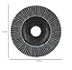Bellota 50513-120 - Schleifmoppteller, Verschleiß Siliziumcarbidstein SIC 120 (Teller aus Glasfaser, 115 mm)