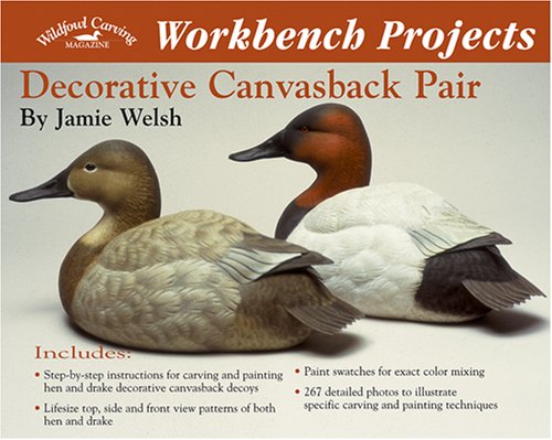 Workbench Projects: Decorative Canvasback Pair (Wildfowl Carving Magazine Workbench Projects)